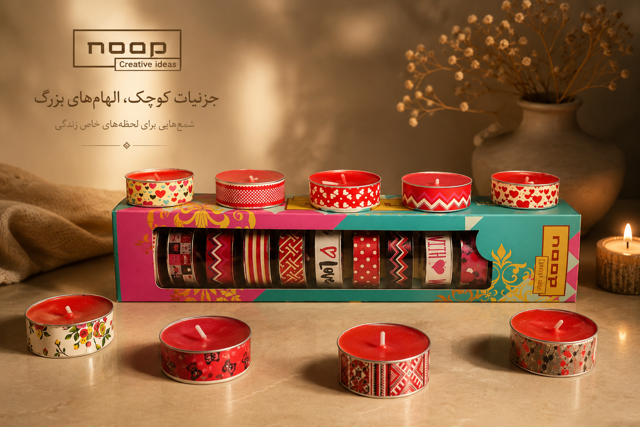 پک ۱۲ عددی شمع وارمر